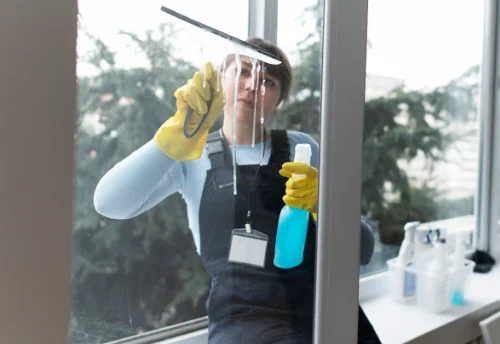Nettoyage de vitres intérieures et extérieures à Treffrin